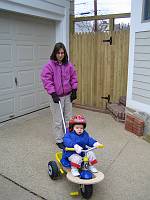 New tricycle & helmet.