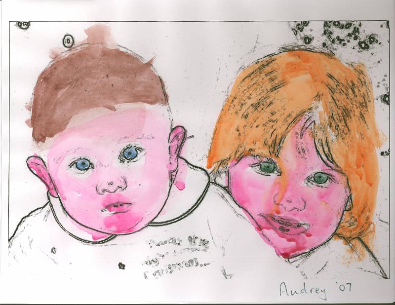 Watercolor Audrey '07