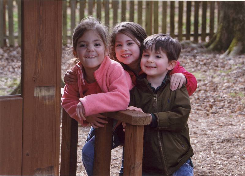 Reid and Girls March 2012