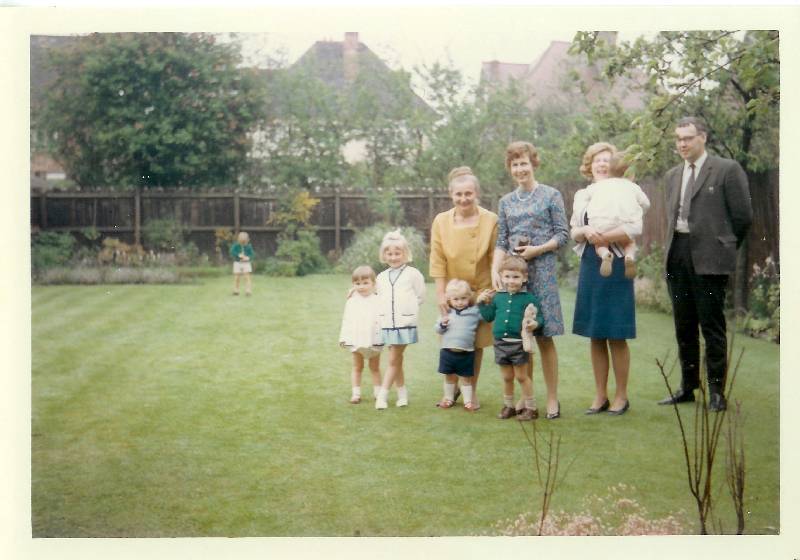 1967 May, Wendy Joan and Alwyn Peter Allan and Teddy, Birmingham, England