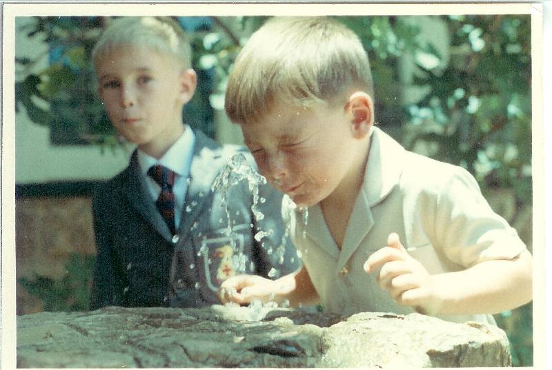 1969, Andrew James and Alwyn Peter Allan, St Johns, Johannesburg