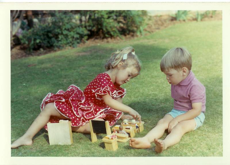 1971 Susan Jones and Adrian Allan, Johannesburg