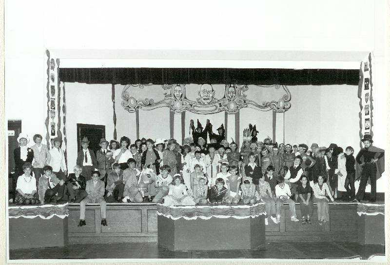 1976 ca, St Johns Prep School Play - Cast