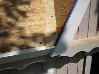  Adding second roof made for tricky trim details.