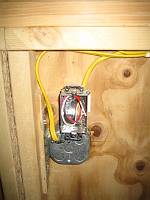  Light switch at kid's door is a code requirement.