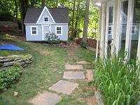  Pavers back in place.